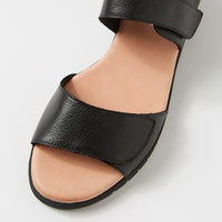 Women's Django & Juliette Monte in Black Leather. Sku: DJ17018B75LE