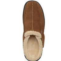 Men's Orthofeet Slippers in Brown. Sku: S331-2E