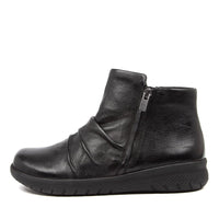 Women's Ziera Shayne in Black Leather sku: ZR10041BLALE