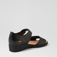 Women's Django & Juliette Monte in Black Leather. Sku: DJ17018B75LE